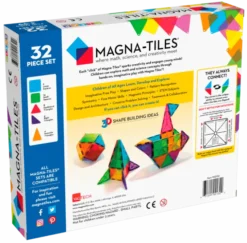 Magna-Tiles Transparent - 32 Stk.