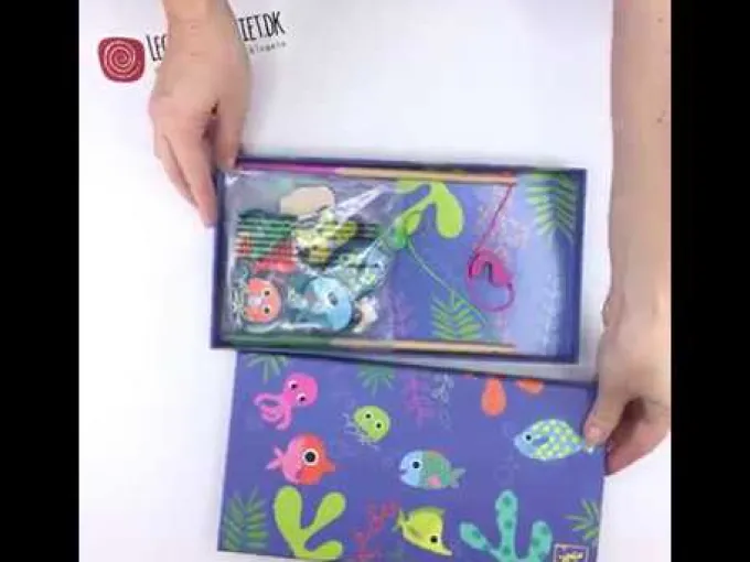 Magnetisches Angelspiel – Bunte Fische