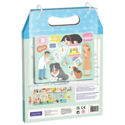 Magnetisches Spielset - Beim Tierarzt