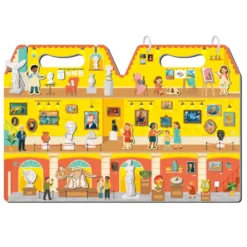 Magnetisches Spielset - Im Museum