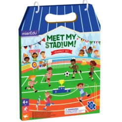 Magnetisches Spielset - Im Stadion