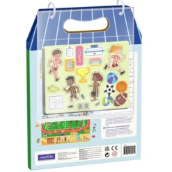 Magnetisches Spielset - Im Stadion