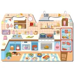 Magnetisches Spielset - In der Küche