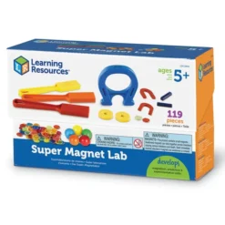 Magnet-Labor mit 119 Teilen