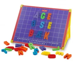 Magnettafel mit Buchstaben