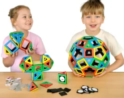 MAG Polydron Klassenset Deluxe - 184 Teile