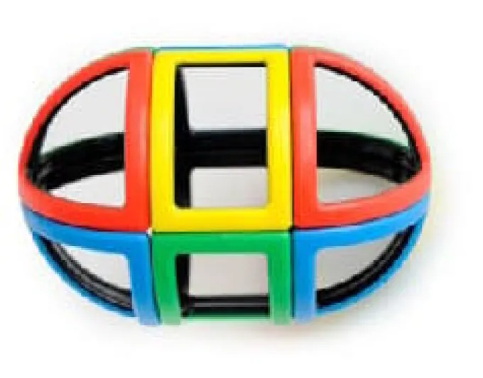 MAG Polydron Sphera Klassenset - 72 Teile