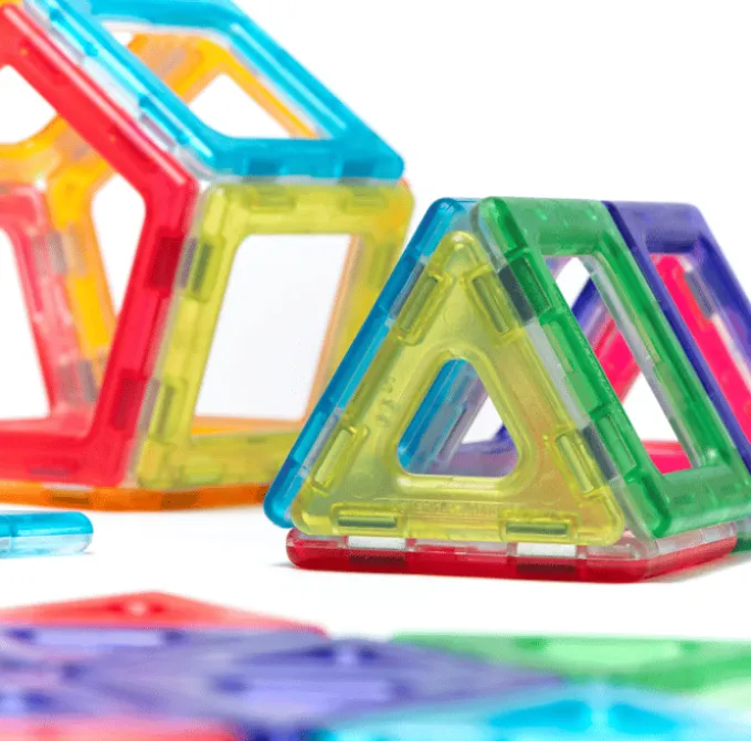 MAG Polydron - Transparent - 100 Teile