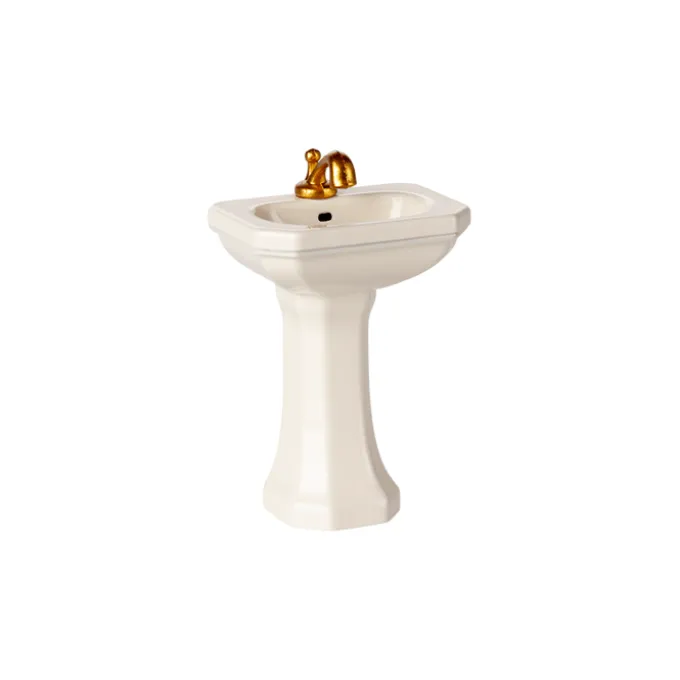 Maileg - Waschbecken, Maus - Creme