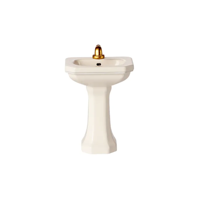 Maileg - Waschbecken, Maus - Creme