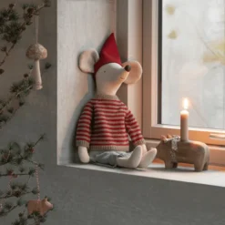 Maileg - Weihnachtsmaus Maxi - Junge, 60 cm