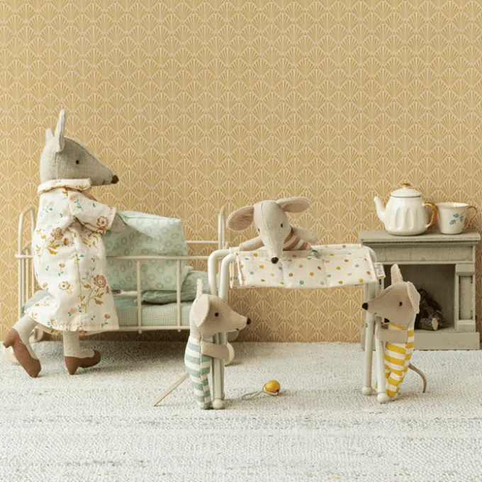 Maileg - Wickeltisch, Babymaus - Weiß