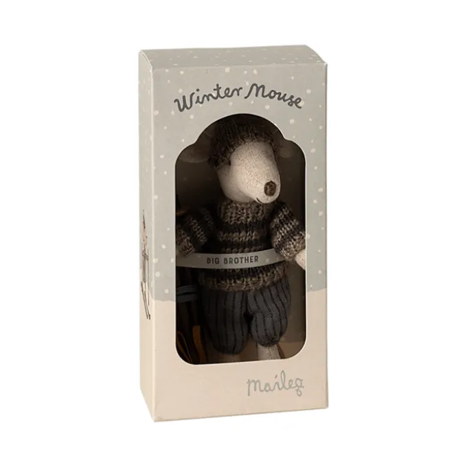 Maileg - Wintermaus mit Skiset, Großer Bruder