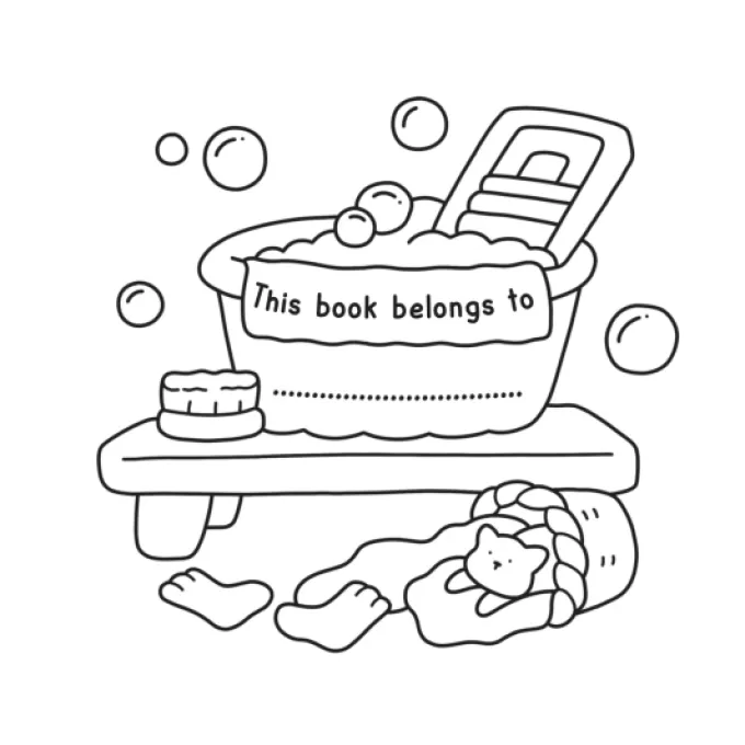 Malbuch - Cozy Corner
