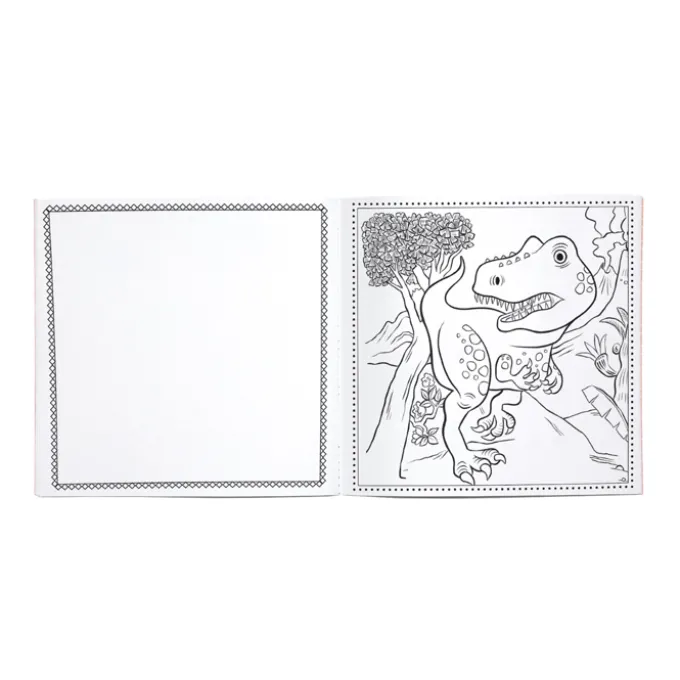 Malbuch - Dinosaurier