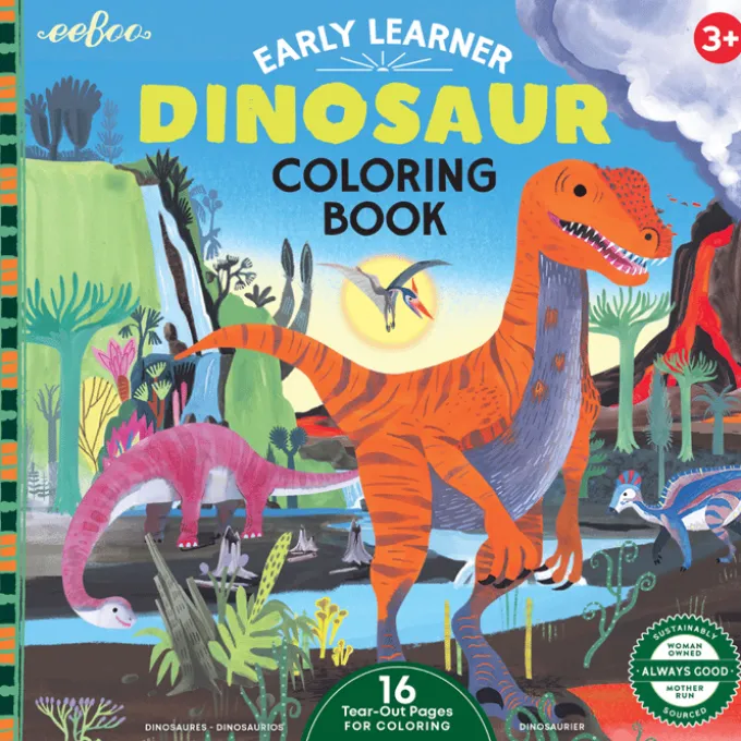 Malbuch - Dinosaurier