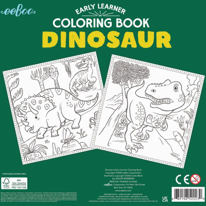Malbuch - Dinosaurier