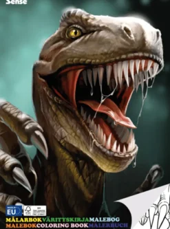 Malbuch - Dinosaurier (36 Seiten)