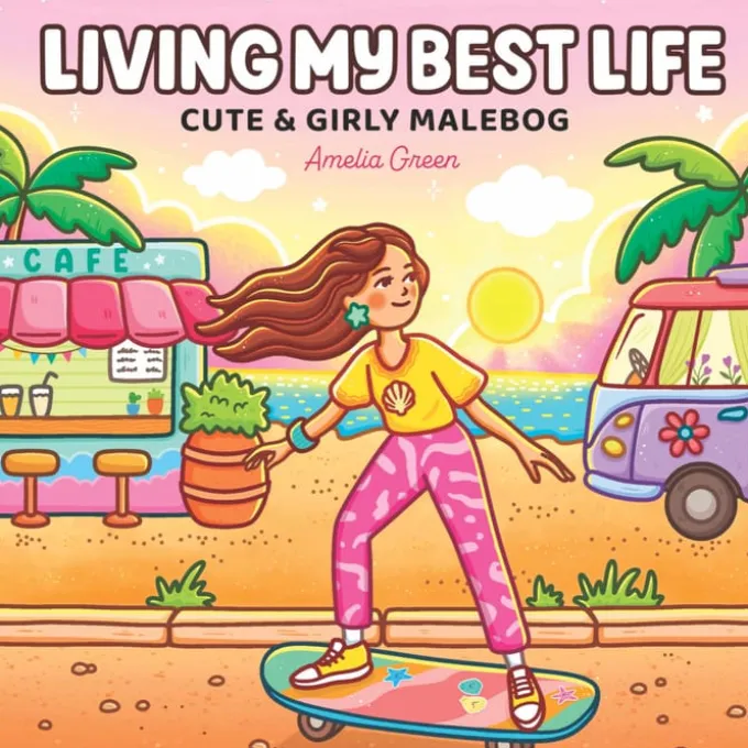 Malbuch – Living my best Life