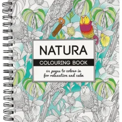 Malbuch Mindfulness Natur - 64 Seiten