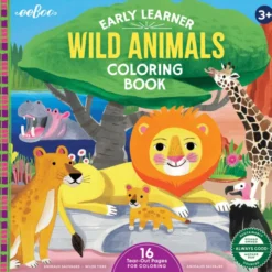 Malbuch - Wilde Tiere