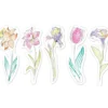 Male Lesezeichen mit Wasser - Blumen, 20 Stk.