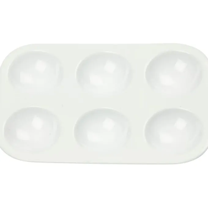 Malpalette aus Plastik