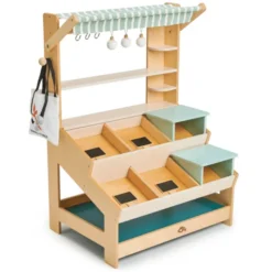 Marktstand aus Holz