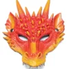Maske Drache - rot