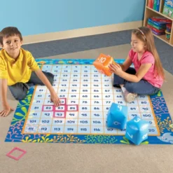 Mathe-Spieldecke - 120 x 140 cm