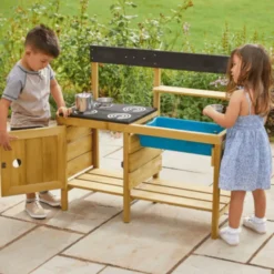 Matschküche inkl. Topfset – Junior Chef