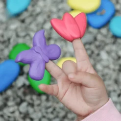 Meine ersten Wachsmalstifte - Gartenleben