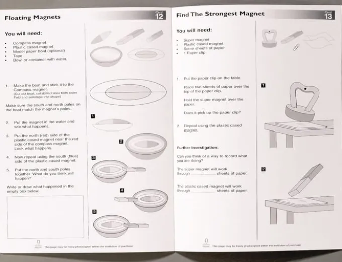 Mein erstes Experimentierset mit Magneten