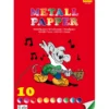 Metallpapier A4 - 10 Blatt