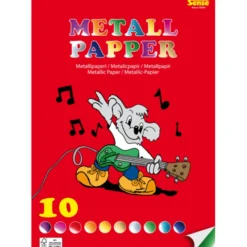 Metallpapier A4 - 10 Blatt