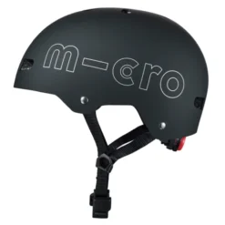 Micro Fahrradhelm – Schwarz, 58–61 cm