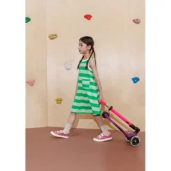 Micro - Maxi Deluxe Faltbar LED, Neon Pink