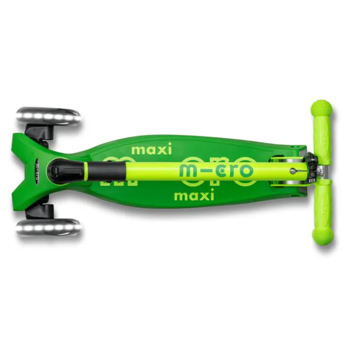 Micro - Maxi Deluxe Faltbar LED, Neon Green