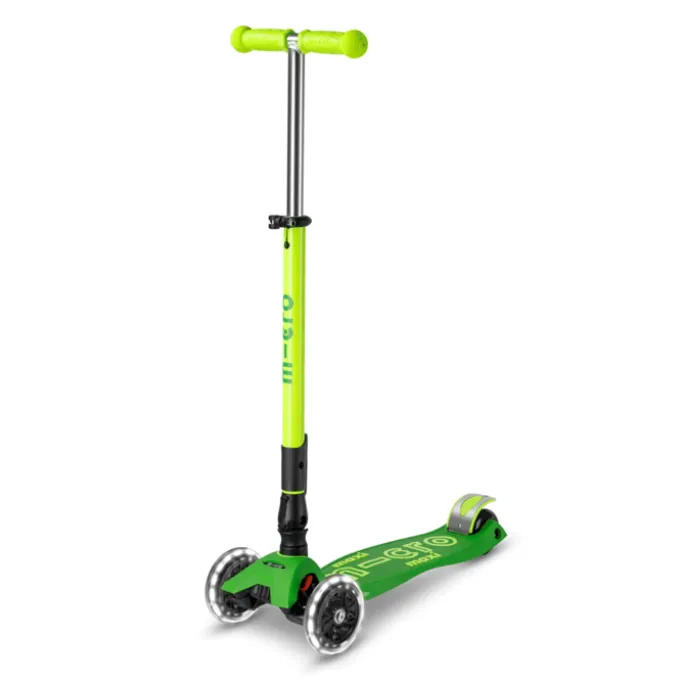 Micro - Maxi Deluxe Faltbar LED, Neon Green