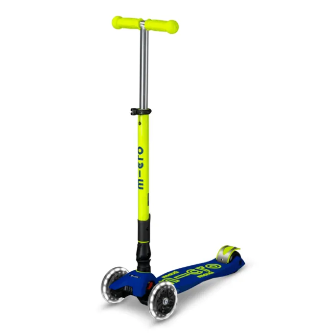Micro - Maxi Deluxe Faltbar LED, Neon Yellow