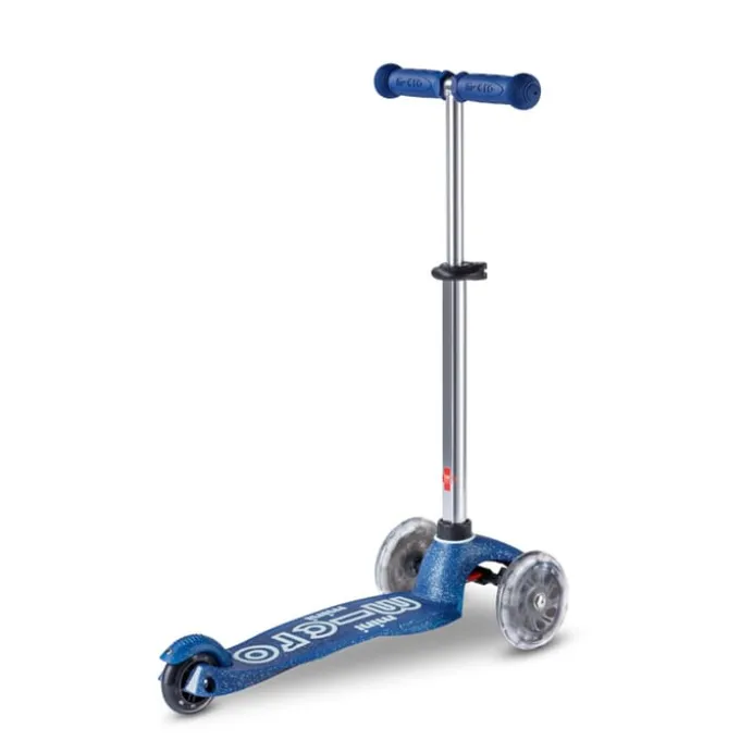 Micro – Mini Deluxe Glitter LED, Marineblau