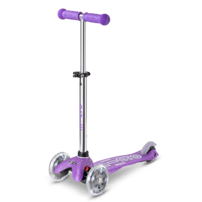 Micro – Mini Deluxe Glitter LED, Lila