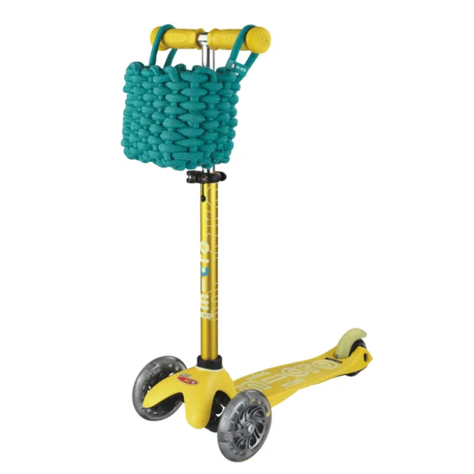 Micro Tretroller Zubehör – Korb, Petrol