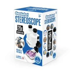 Mikroskop Stereo 10x-20x - inkl. 12 Steinproben