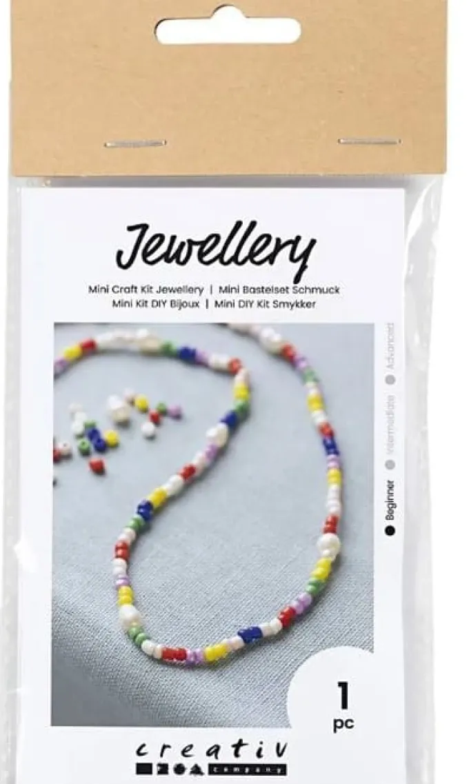 Mini Bastelset Schmuck - Süßwasserperlen