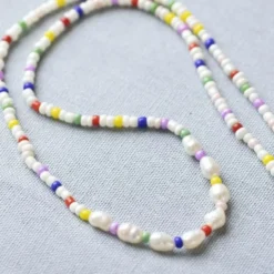 Mini Bastelset Schmuck - Süßwasserperlen
