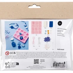 Mini Bastelset Tonschmuck - Blumen