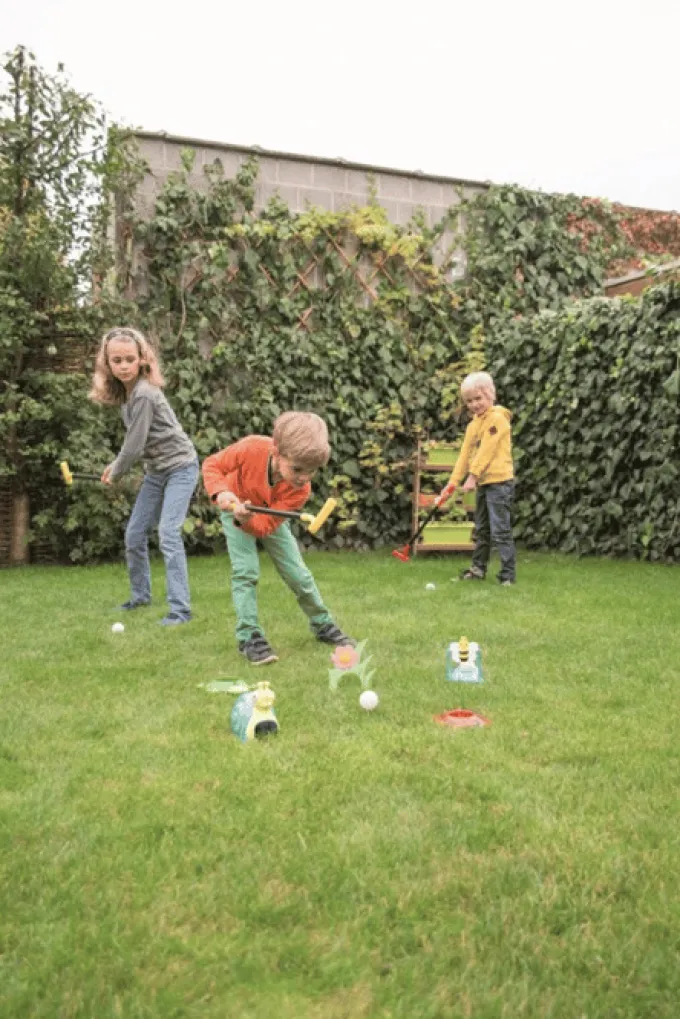 Minigolf Set für den Garten