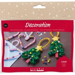 Mini Kreativset - Herzen & Weihnachtsbäume