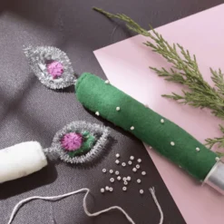 Mini Kreativset - Nähen, Kerze aus Filz